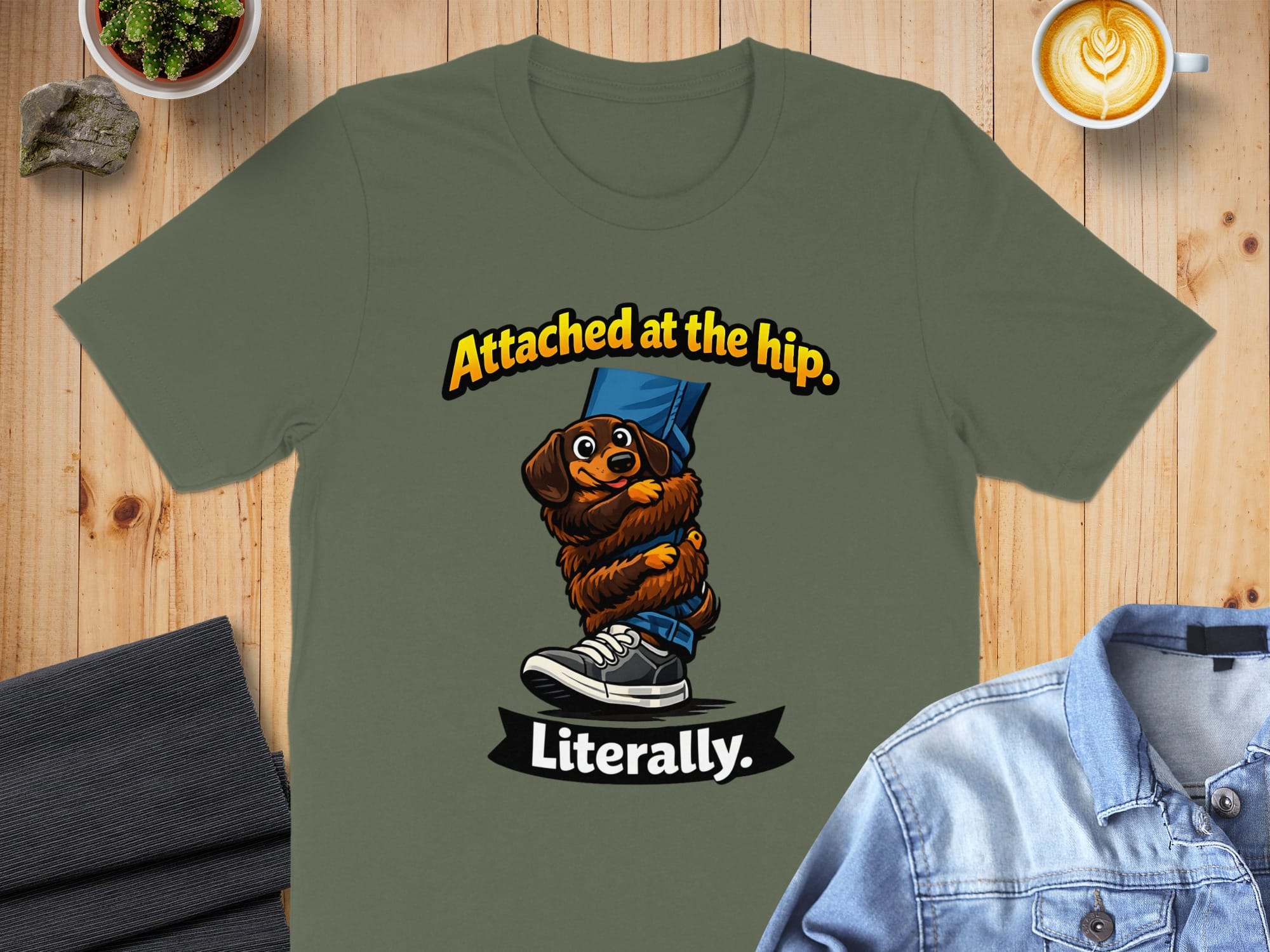 Attached at the hip Literally T-shirt
