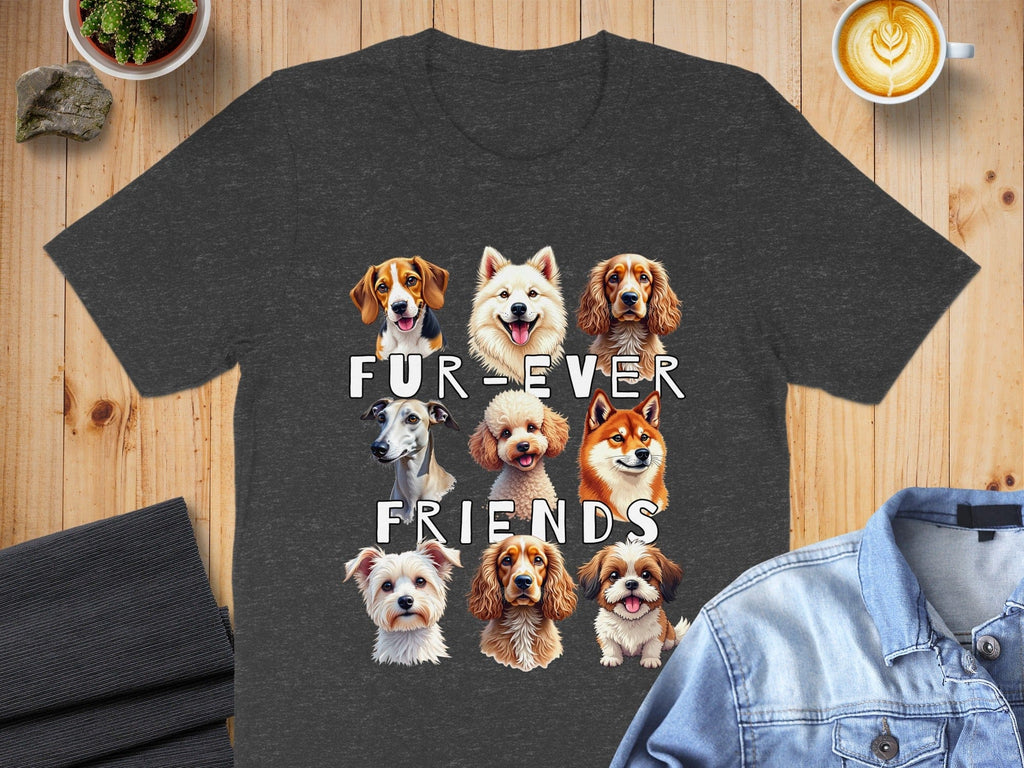 Adorable Fur-ever Friends Graphic T-shirt