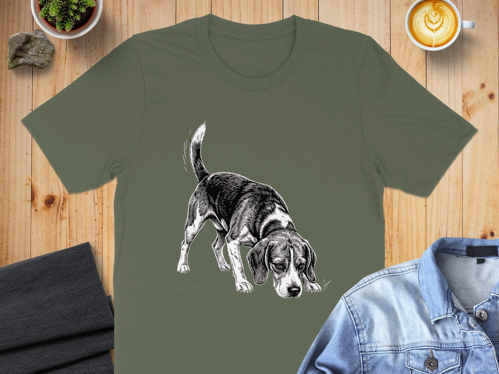 Beagle Scent Hound Graphic T-shirt for Dog Lovers Product