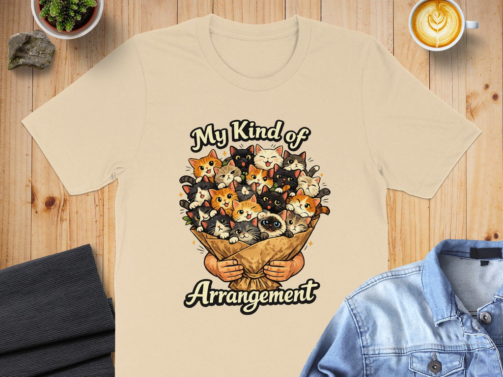 My Kind of Arrangement Cute Cats Graphic Shirt