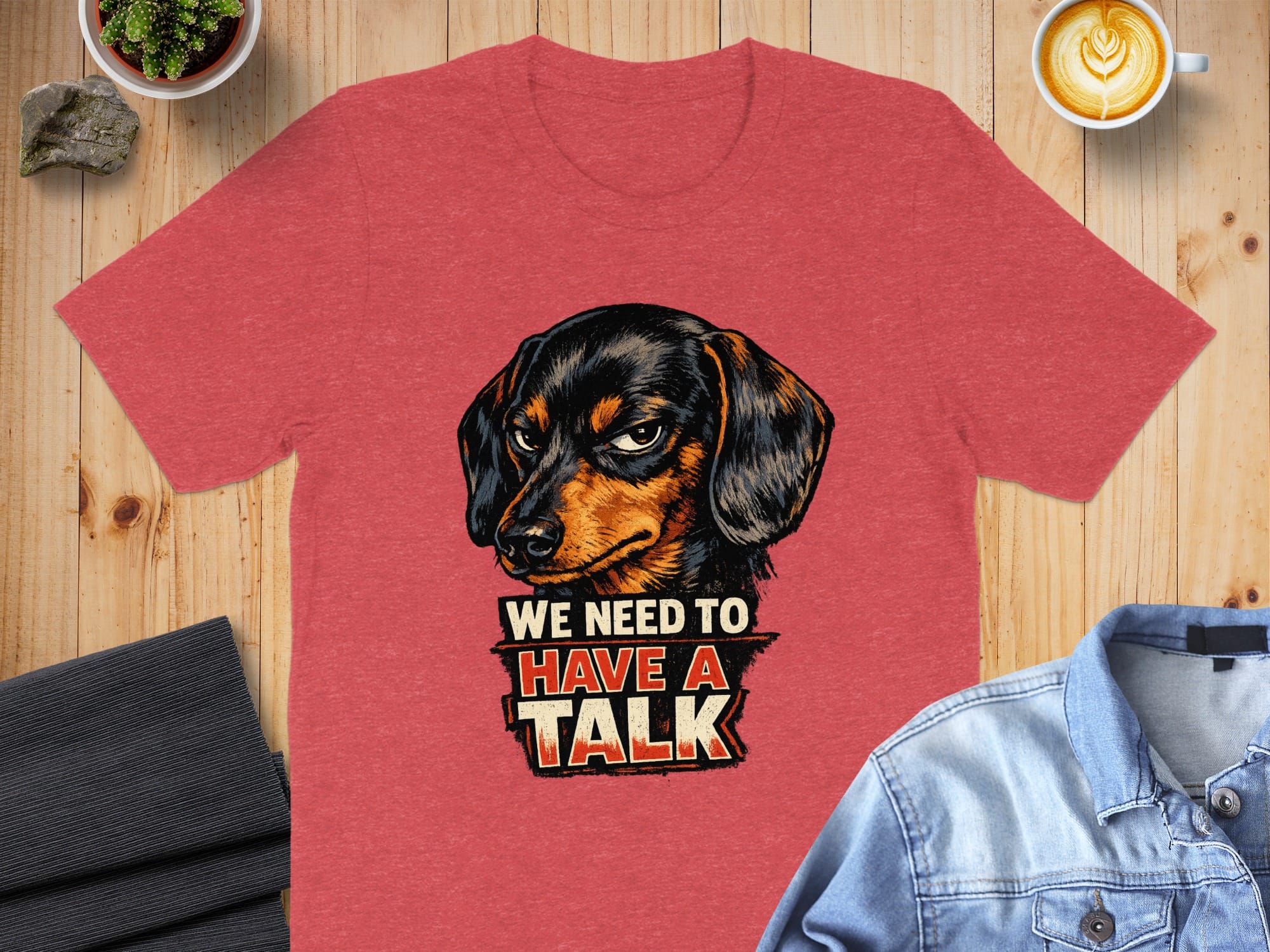 We Need To Have A Talk Dog Graphic Shirt
