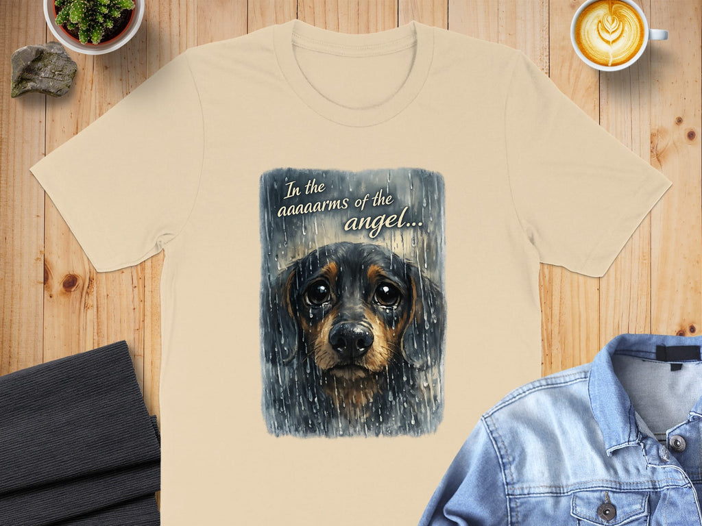 In the Aaaaaarms of the Angel Dog Lover T-Shirt