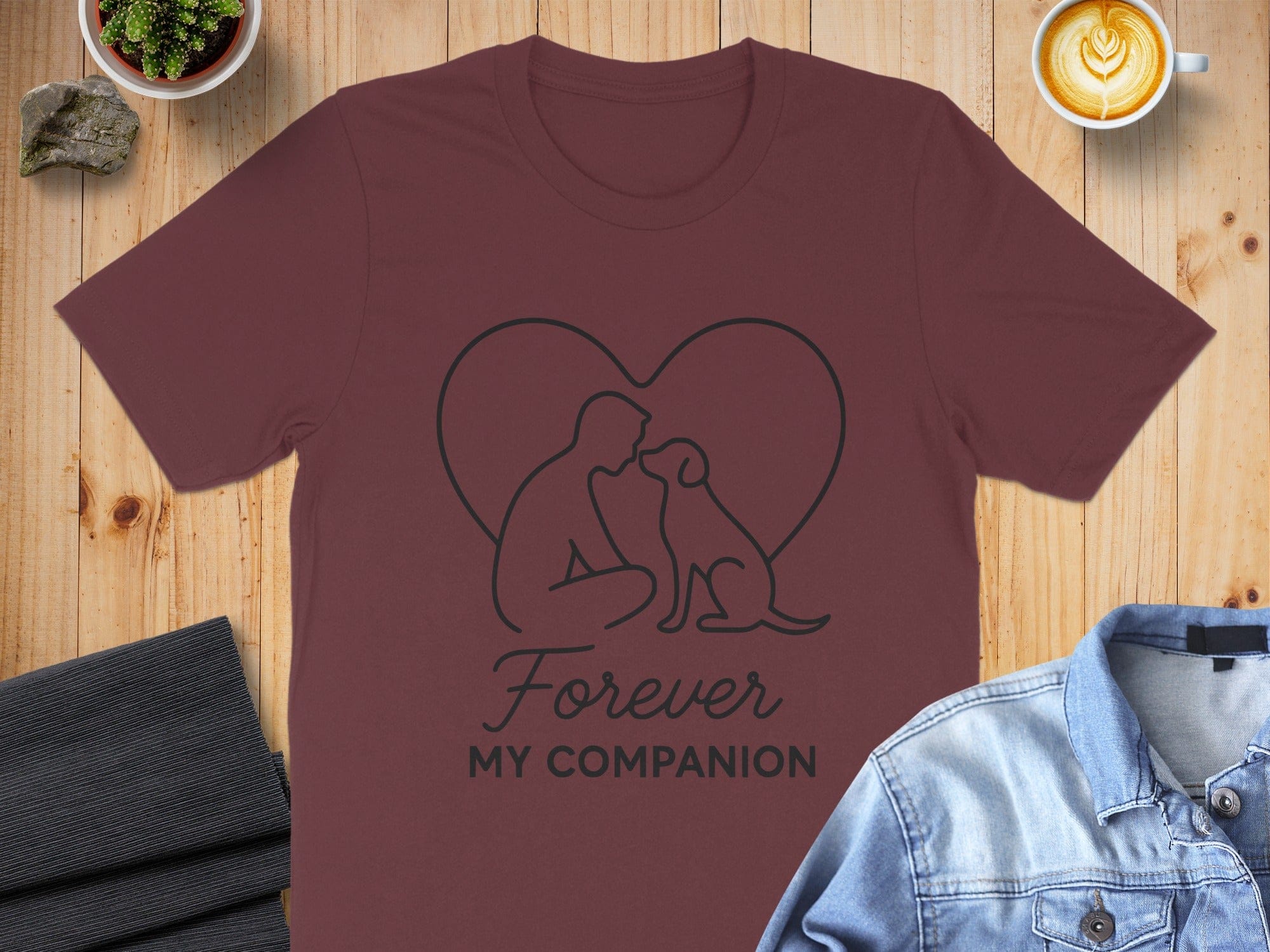 Forever My Companion Heartwarming Dog Lover Shirt