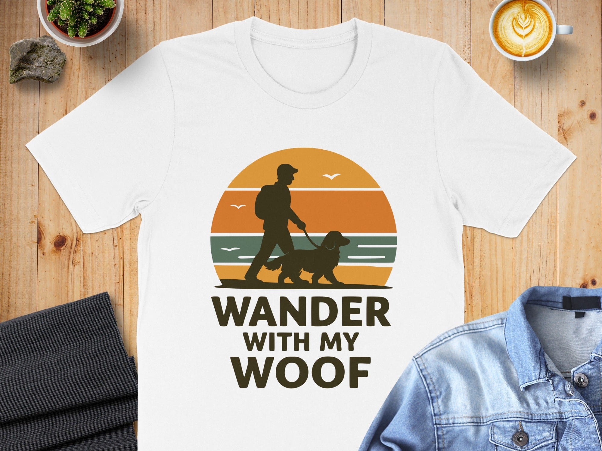 Wander with My Woof T-shirt product