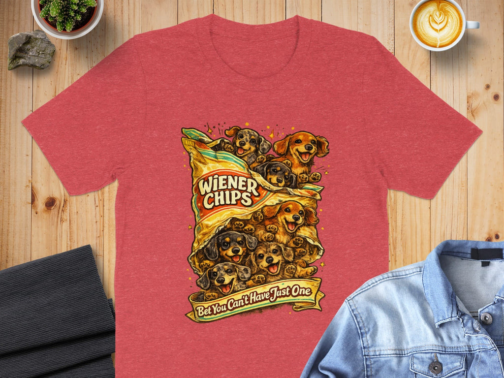 Wiener Chips Bet You Can't Have Just One T-Shirt