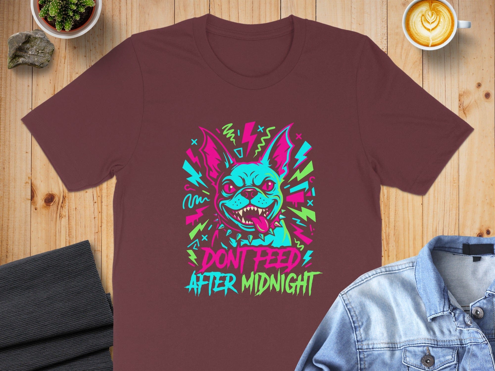 Don't Feed After Midnight Chihuahua T-shirt