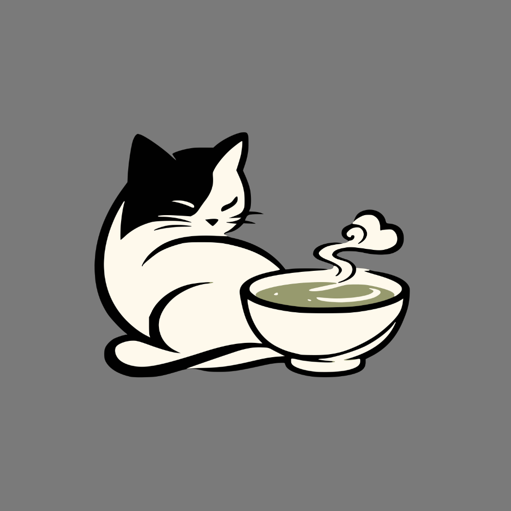 Cat With Matcha T-Shirt