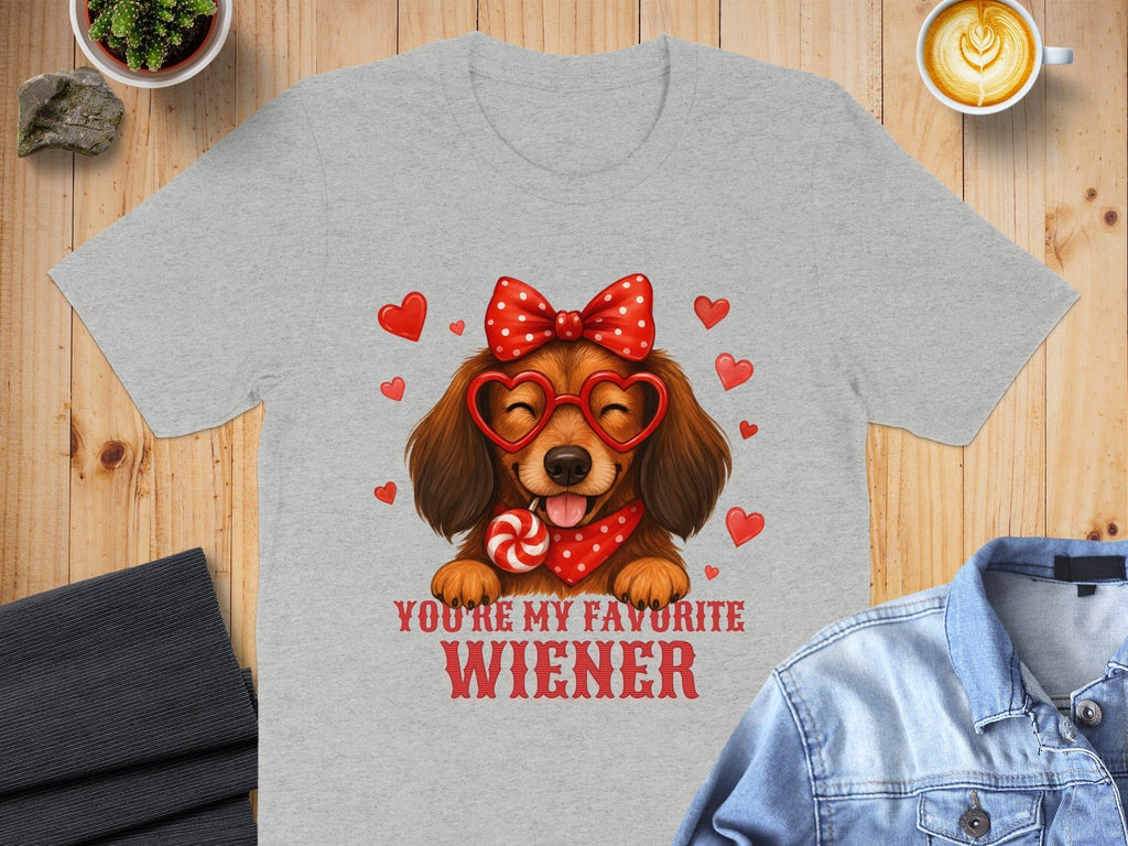 You're My Favorite Wiener Dog Lover Graphic Tee
