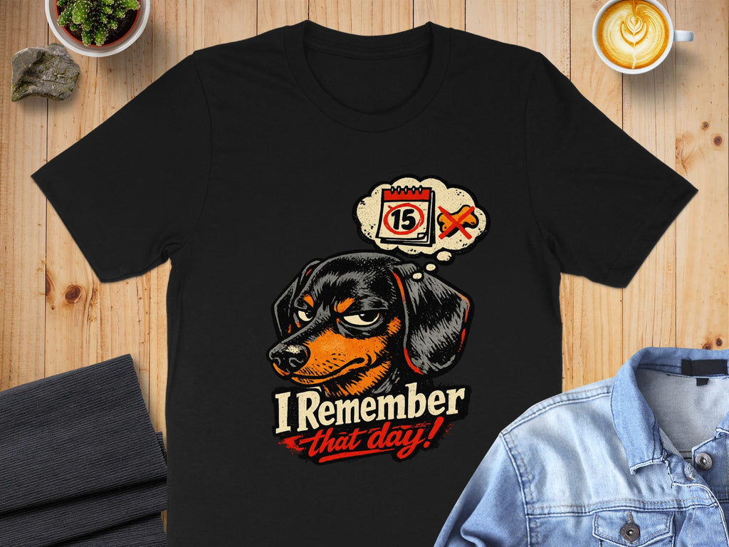 I Remember That Day Dachshund Graphic Tee Product