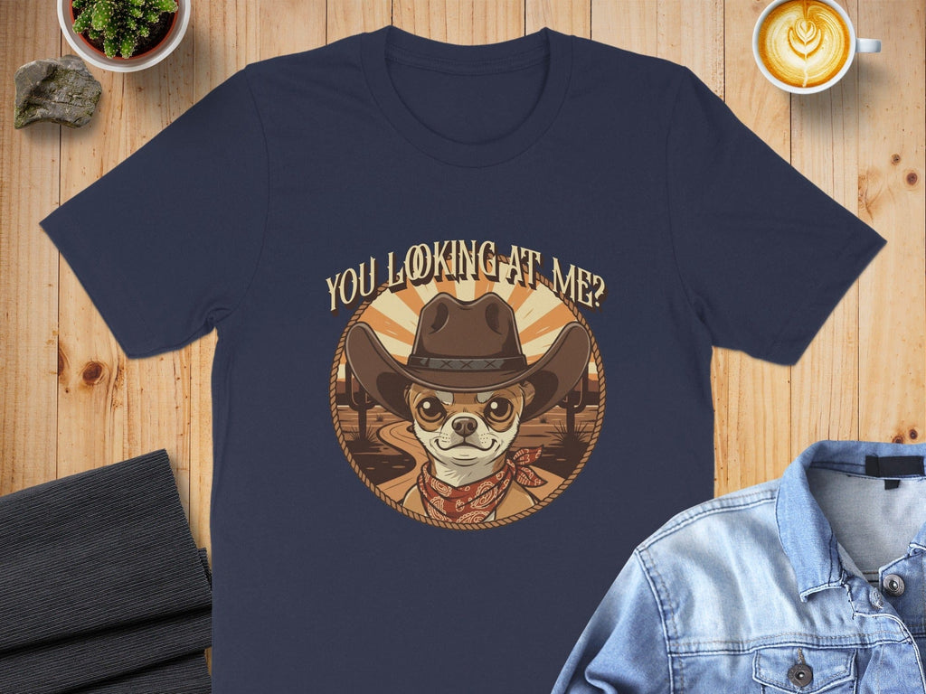 You Looking at Me? Cowboy Themed T-shirt