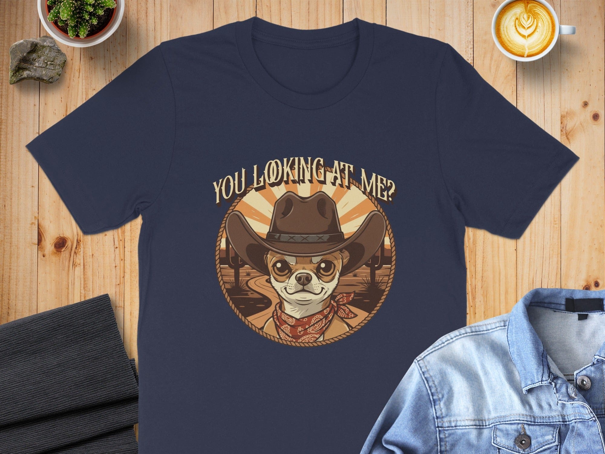 You Looking at Me? Cowboy Themed T-shirt