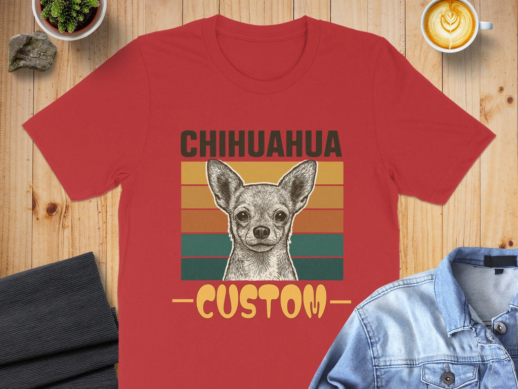 Chihuahua Custom Graphic Tee Shirt