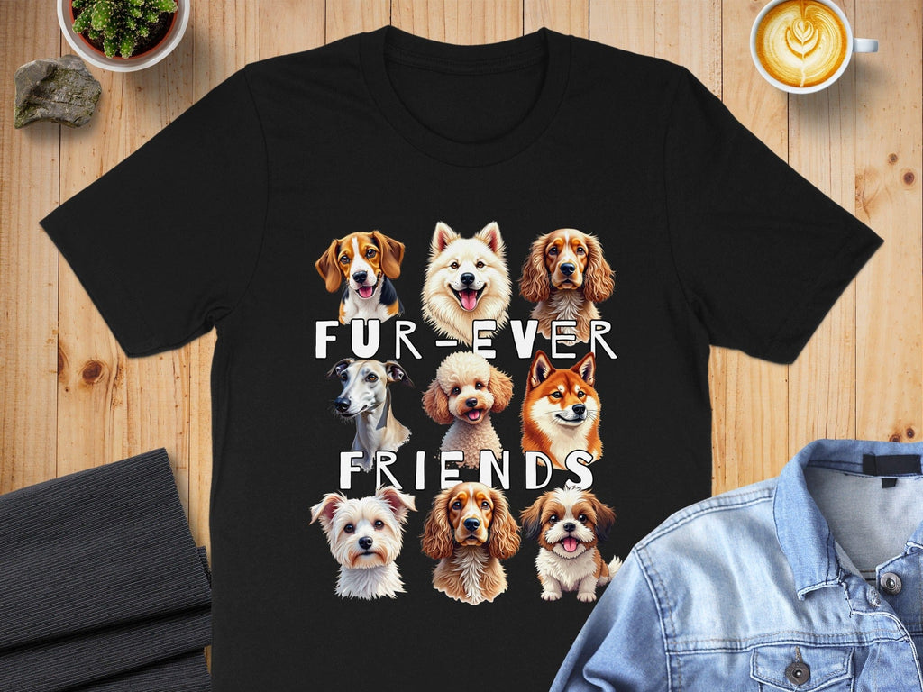 Cute Dog Lover Furever Friends Design Shirt