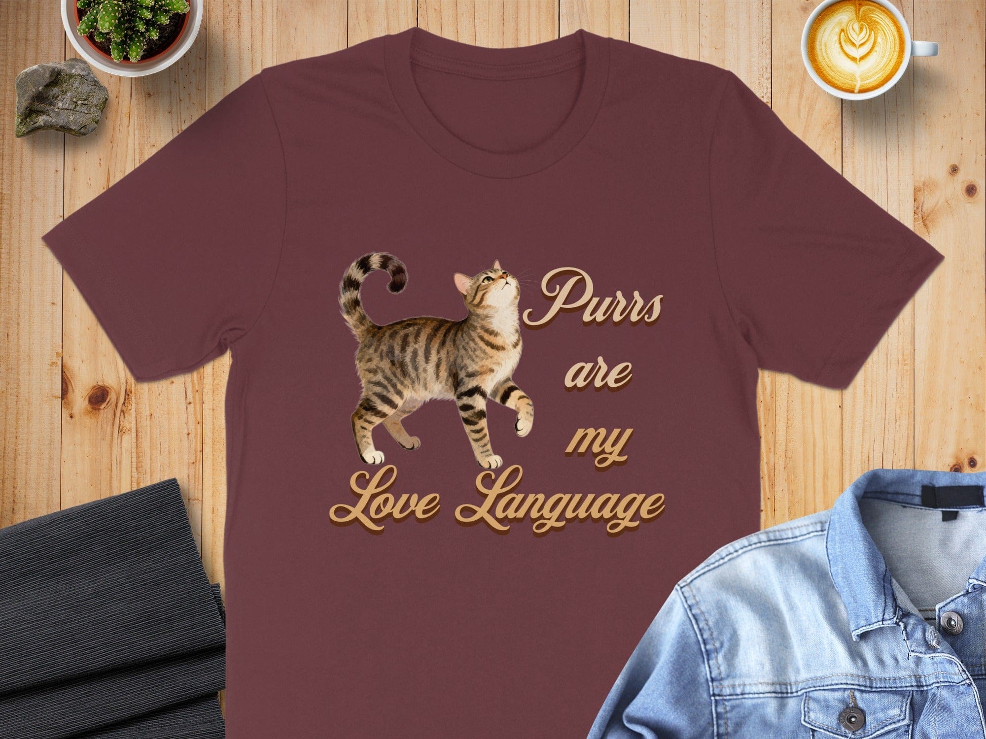 Purrs are My Love Language Cat Lovers Shirt