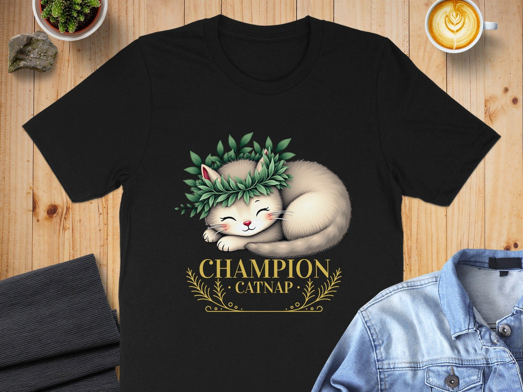 Champion Catnap Graphic T-Shirt for Animal Lovers