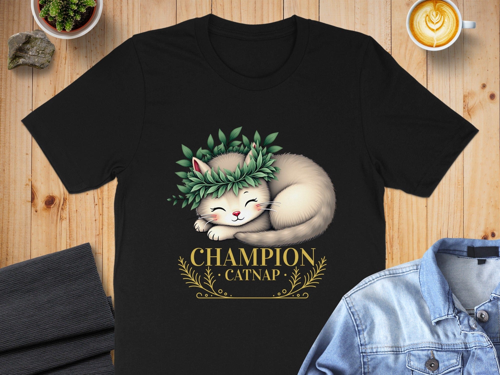 Champion Catnap Graphic T-Shirt for Animal Lovers