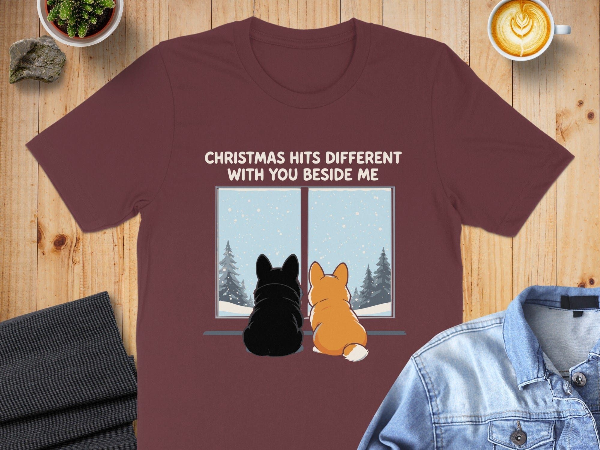 Christmas Hits Different With You Beside Me Shirt