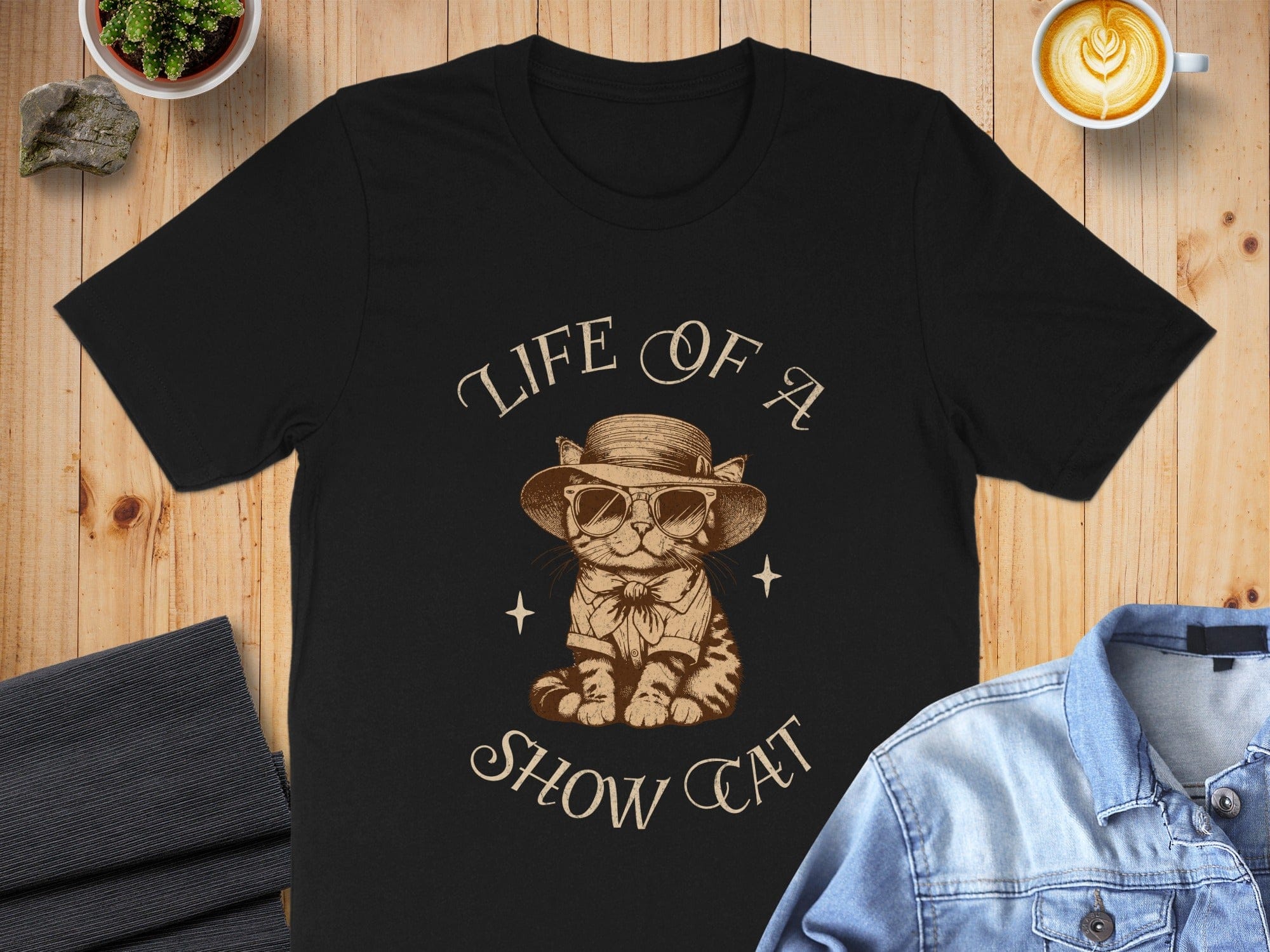 Life of a Show Cat Graphic T-Shirt Product