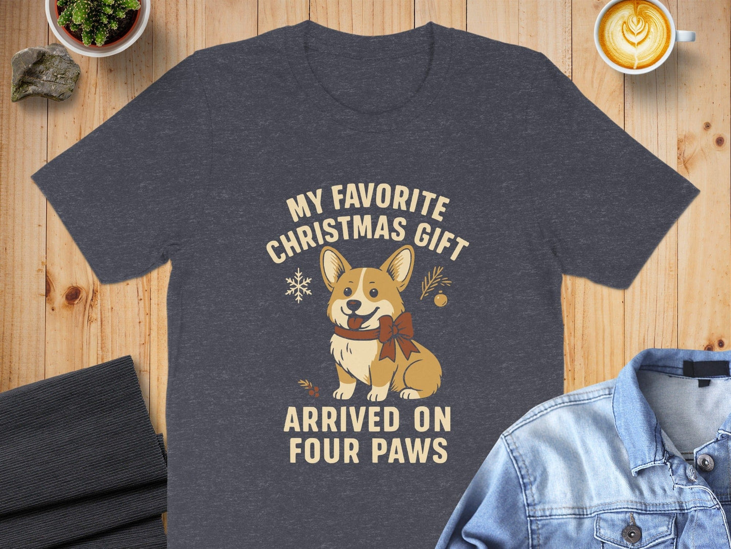 My Favorite Christmas Gift Arrived on Four Paws Shirt