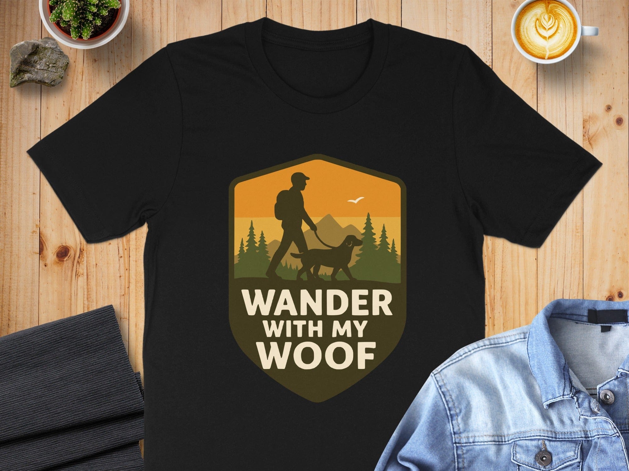 Wander With My Woof Graphic T-Shirt