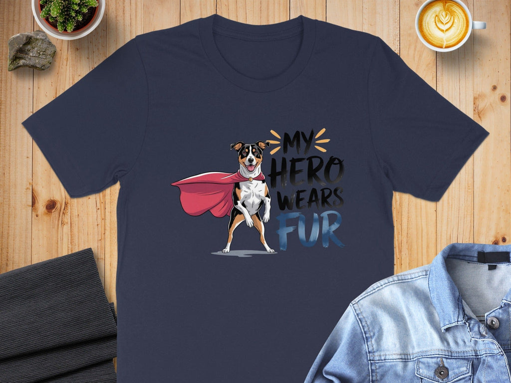 My Hero Wears Fur Graphic Tee product