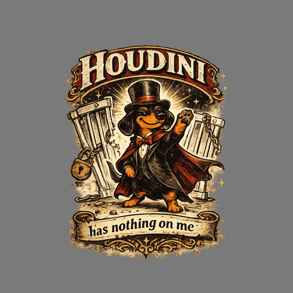 Houdini Has Nothing On Me Cartoon Art Product