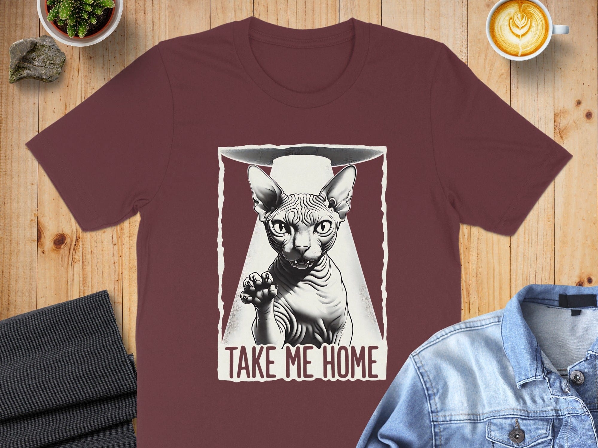 Take Me Home Spyhnx Cat T-Shirt