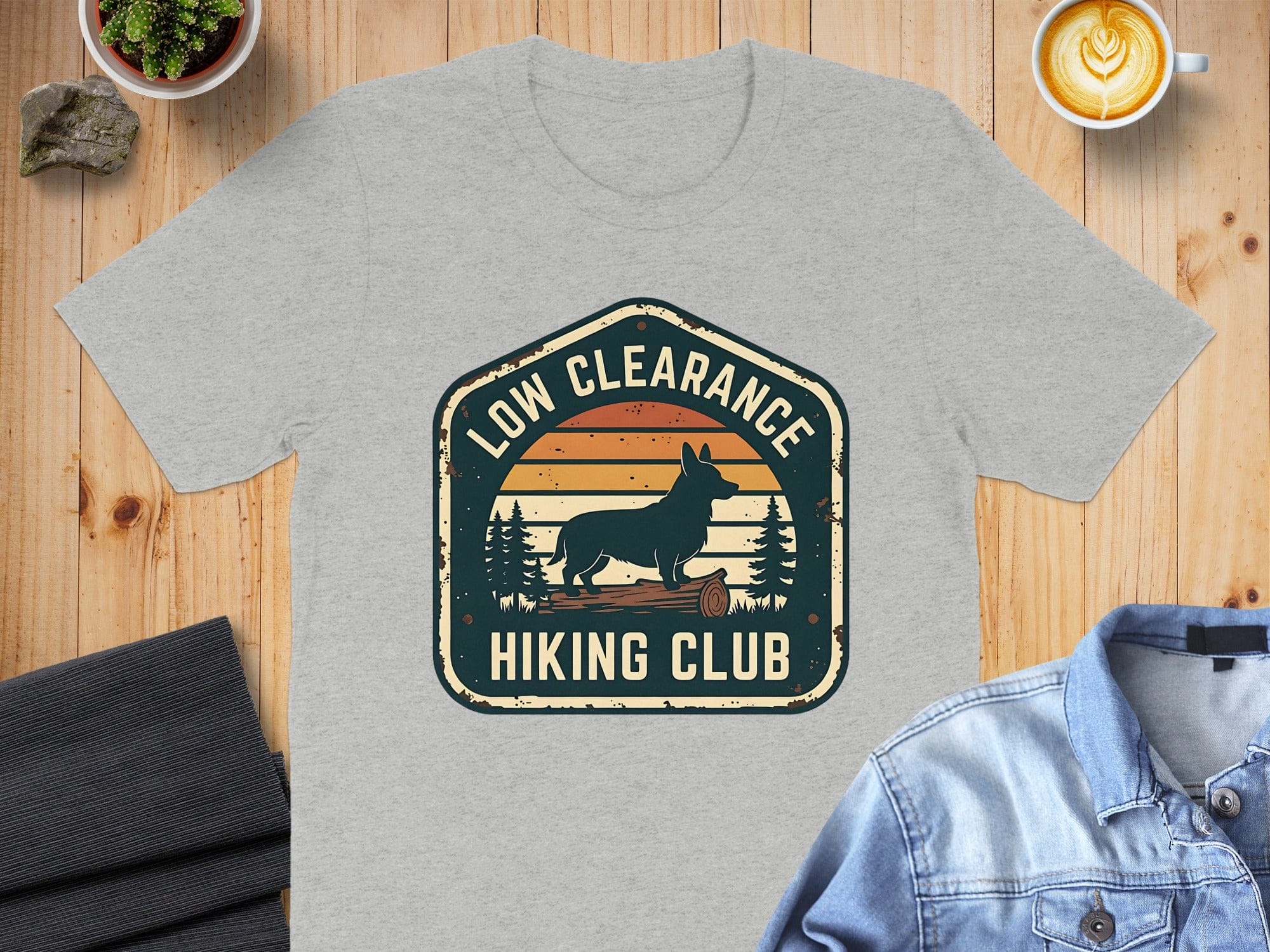 Low Clearance Hiking Club T-Shirt for Adventure Lovers