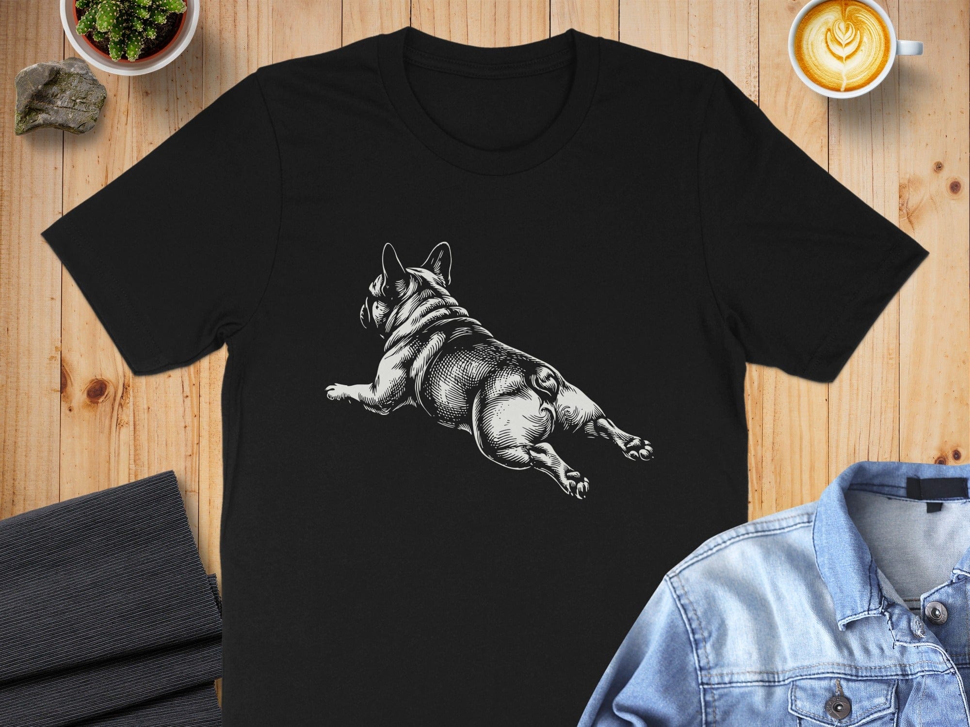 Adorable French Bulldog Graphic Tee for Pet Lovers