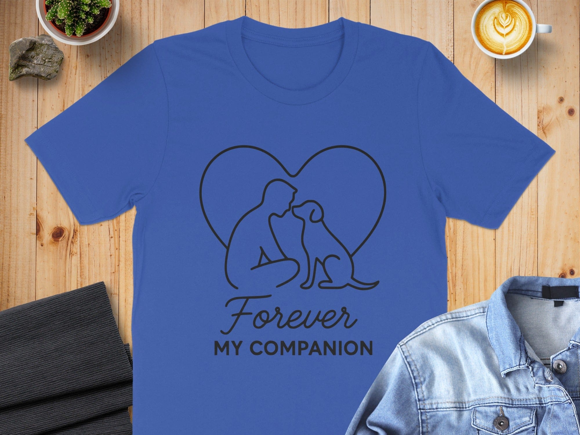 Forever My Companion Heartfelt Design Shirt