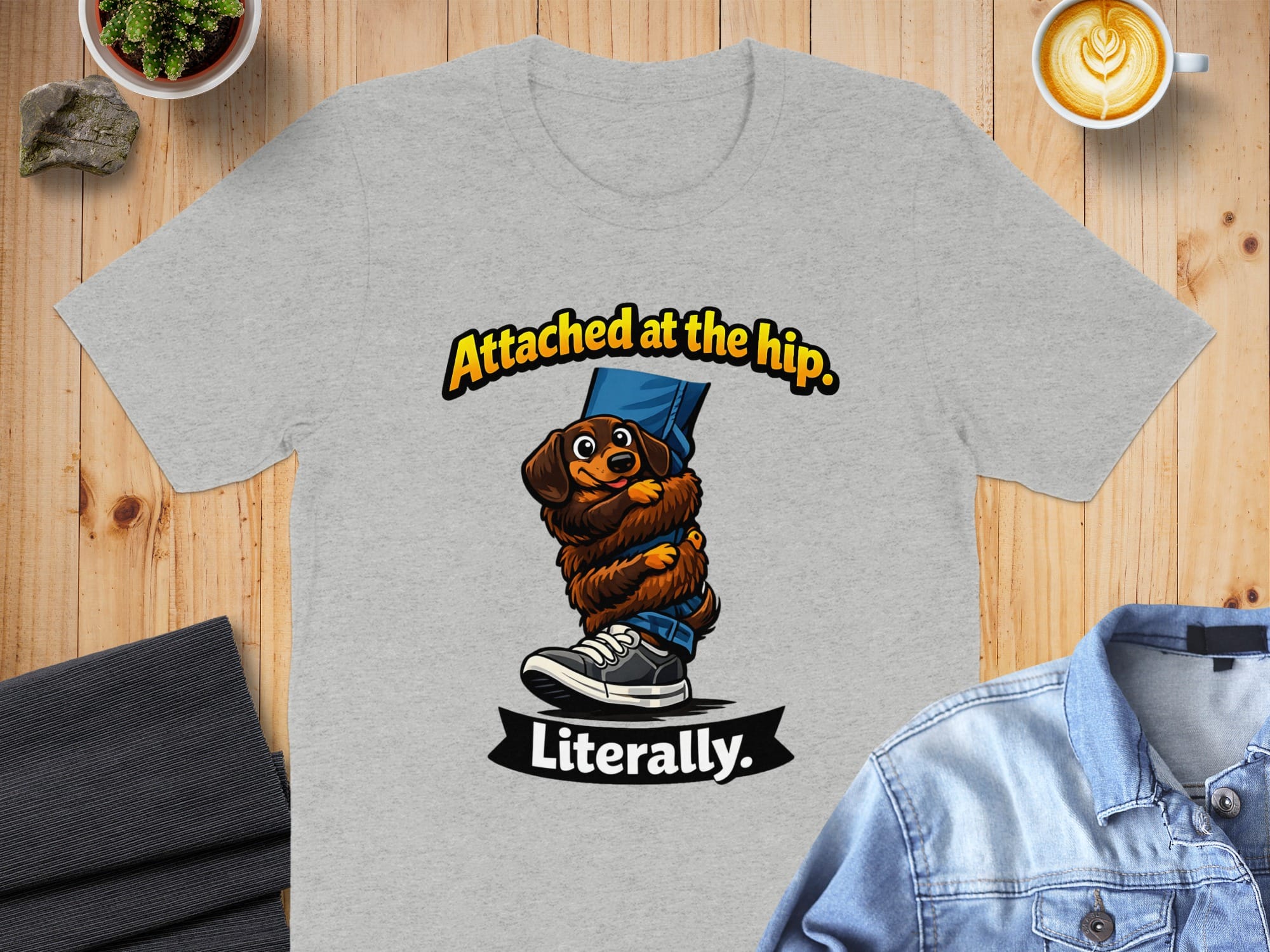 Attached at the Hip Literally Graphic Tee product