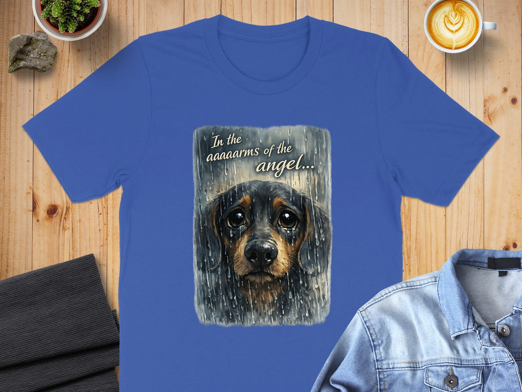 In the aaaaaarms of the angel dog lover shirt