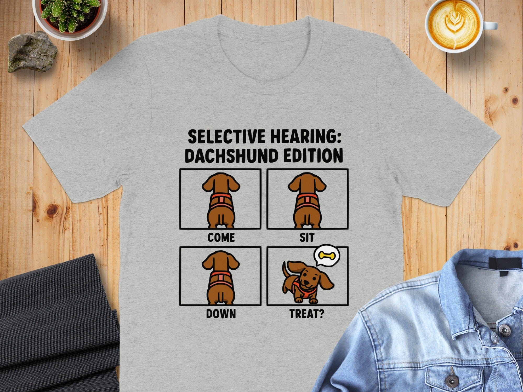 Selective Hearing Dachshund Edition T-Shirt